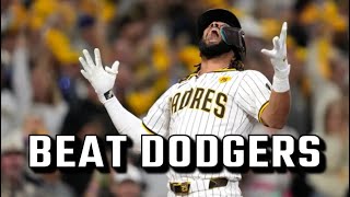 Padres BEAT Dodgers After They Accuse Manny Machado Of THROWING A Baseball At Them [upl. by Annohsak]