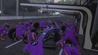 Fastest Pit Stop on F1 2021 Game [upl. by Consuela]