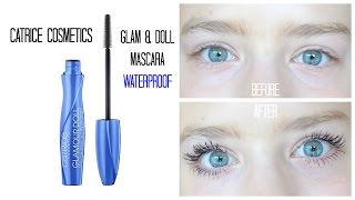 Review Catrice Cosmetics Glam amp Doll Mascara Waterproof [upl. by Meehsar]