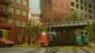 Long Island Model Railroad Alco S1 with digitrax soundbug 539 sounds [upl. by Silsbye359]