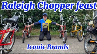 Raleigh bicycle ride Milton Keynes includes Chopper MK 1 23 RSW 16  Shopper 20s amp various others [upl. by Aribold]