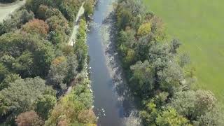 Vallée de la Coaticook et camping vue en drone [upl. by Ednarb]