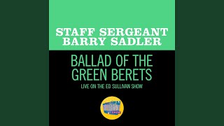 Ballad Of The Green Berets Live On The Ed Sullivan Show January 30 1966 [upl. by Kathe]