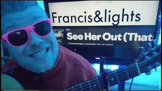 See Her Out Thats Just Life  Francis and the Lights Guitar Tutorial Beginner Lesson [upl. by Ahsuoj]