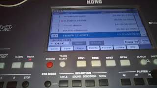 korg pa600 qt save set حفظ برنامج [upl. by Mcclelland]