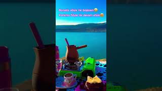 Bolu Göynük Gökçesaray Göleti🧘🏼‍♀️ gölet travel coffee bolu ponds keşfetedüş shorts [upl. by Soilissav564]