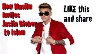 How a Muslim would invite Justin Bieber to Islam  TheDeenShow 410 [upl. by Gaul]