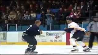 NAHL  Brad Wingfield vs Patrick Cote [upl. by Ahsyia]