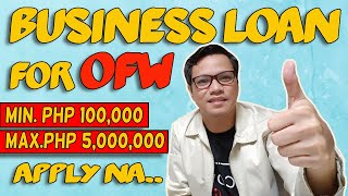 🔴Paano Mag LOAN Pang Negosyo Ang OFW sa LandBank of The Philippines [upl. by Dannye515]