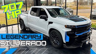 707 HORSEPOWER Check out the 2023 Legendary Silverado [upl. by Eramat]