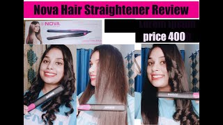 Nova hair straightener review [upl. by Ahsyt]