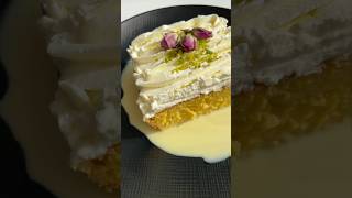 Sweet Creations 🍰 Saffron Milk Cake Recipe  Easy amp Delicious Dessert for Special Occasions [upl. by Pheni]