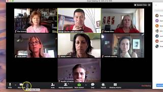 Zoom Meeting How To Use with example of a Breakout Group [upl. by Giliane]