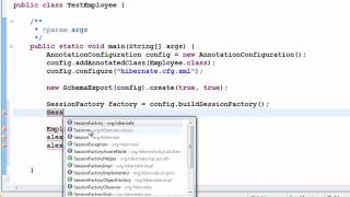 Java Hibernate Tutorial Part 7  Insert record object [upl. by Ennagem]