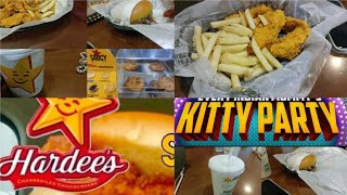 HARDEES Burger amp Chicken Strips Kitty Party [upl. by Debbi]