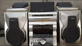 Funcionamento Micro System Sony GRX 10AV [upl. by Ennagroeg]