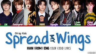 OT8 VER Stray Kids 스트레이 키즈  Young Wings 어린 날개 Color Coded HanRomEng Lyrics [upl. by Griff565]