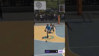 NBA LIVE 19  PLAYED A QUICK GAME WITH MY BACKCOURT DEFENDER AND THIS HAPPENED💪🏾  PART 1 [upl. by Atnoled]