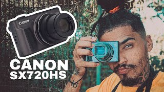 CANON SX720 HS  REVIEW completoBR [upl. by Aramoj]