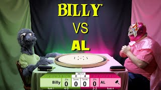 Legendary Crokinole Battle Billy vs AL [upl. by Achorn885]