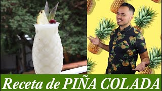 La Mejor Receta de Piña Colada [upl. by Enamrahs]