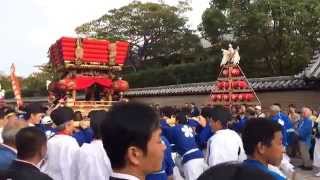 2014 奈良 法隆寺 斑鳩の里 秋祭り 斑鳩神社 ⑥ [upl. by Thadeus110]