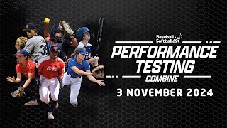 Academy Athletes pushed to their limit at the BaseballSoftballUK Performance Combine [upl. by Nannarb550]