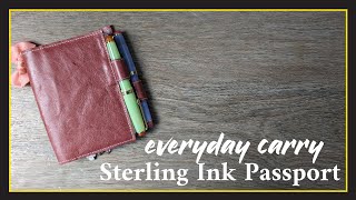 Sterling Ink Passport planner Everyday Carry system [upl. by Secnarf563]