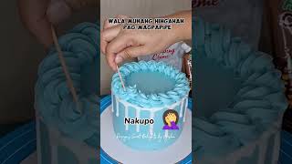 Wala munang hingahan pag magpapipe shorts pipingskills youtubeshorts cakedecorating [upl. by Amehr638]