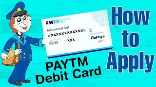 Paytm Debit Card  How to Apply Your Virtual RuPay Debit Card from Paytm in HINDIURDU [upl. by Eiffe958]