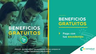 ¡Al ser parte de Consalud cuentas con beneficios gratuitos [upl. by Arette]