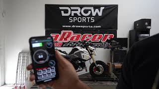 Aracer Mini 5 How to quickburn on Honda Grom 125 [upl. by Naashom]