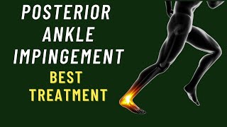 Posterior Ankle Impingement Exercises  Os Trigonum Treatment [upl. by Blayne634]