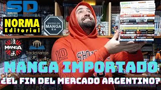 MANGA IMPORTADO Barato de ESPAÑA ¿el FIN del MERCADO MANGA de ARGENTINA [upl. by Amerd]