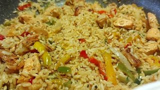 Leftover Chicken and Rice Recipe For Dinner [upl. by Eisset767]