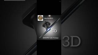 Holographic display  3D display 3D fan  hologram LED fan video shorts diwali video [upl. by Pember]