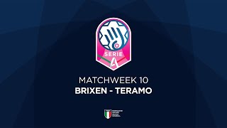 Serie A1 10  BRIXEN  TERAMO [upl. by Sesom]