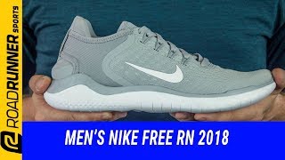 Mens Nike Free RN 2018  Fit Expert Review [upl. by Nylemaj]