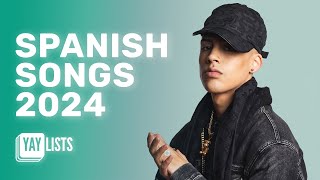 SPANISH SONGS 2024  BEST LATINO MUSIC 2024  MUSIC MIX REGGAETON 2024 [upl. by Anayt]