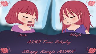 ASMR F4M Twins Roleplay Your Twin Girlfriends Return Home Fall to Sleep Ambience [upl. by Niledam]