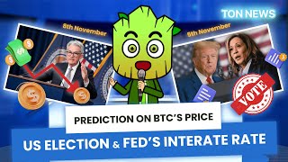 Bitcoin Price US Election amp FED’s Interest Rate Effect  TON News 4 [upl. by Maurice971]