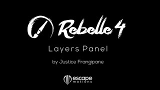 Rebelle 4 Tutorials Layers and Layer Groups [upl. by Eldwen]