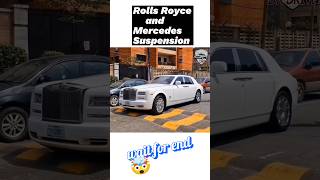 Rolls Royce vs Mercedes Suspension 🚗🚘💯 [upl. by Sitarski]