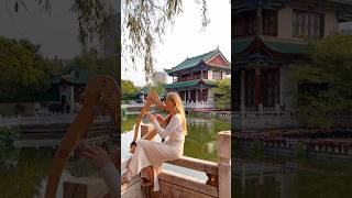 Travelling around China with my little harp 🪷🗺️ [upl. by Spada]