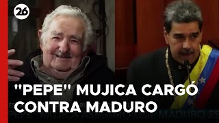 URUGUAY  quotPepequot Mujica cargó contra Maduro [upl. by Anastos]