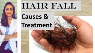 Hair fall in women  causes amp treatment  Dermatologist [upl. by Ninaj]