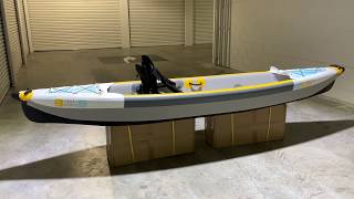 Bay Sports 2019 Air Glide 385  100 DropStitch Single Inflatable Kayak  HD Walkthrough Video [upl. by Naelopan249]