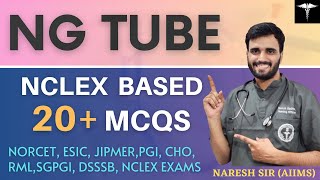 Nasogastric Tube NCLEX Quizzes  TN NURSING CLASSES\ Nursing important MCQs question and answers [upl. by Anaet124]