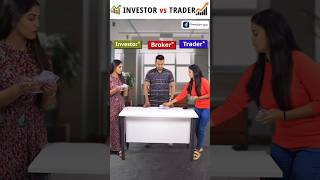 Investor And Trader  Which is Better Shorts stockmarket Investor Trader [upl. by Nivlac134]