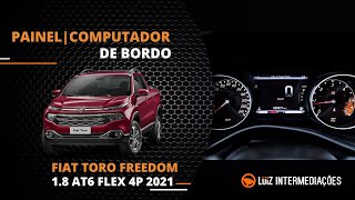 Painel  Computador de Bordo  FIAT TORO FREEDOM 18 AT6 FLEX 4P 2021 [upl. by Jelsma950]